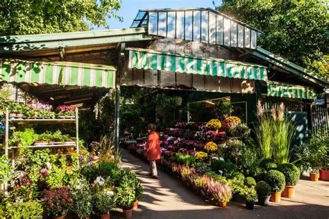 Marché aux fleurs Reine Elisabeth II